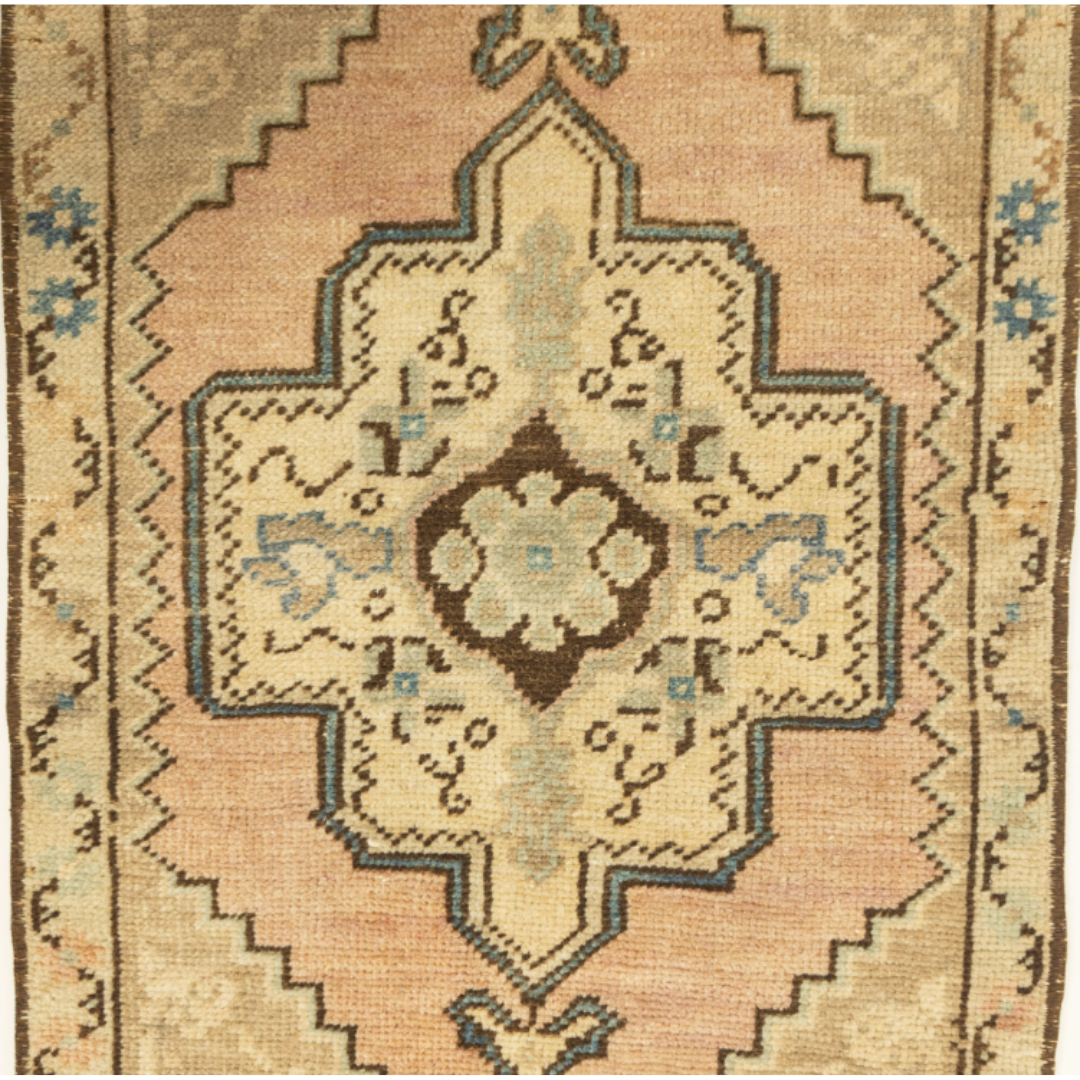 Ottava Mini Vintage Turkish Rug