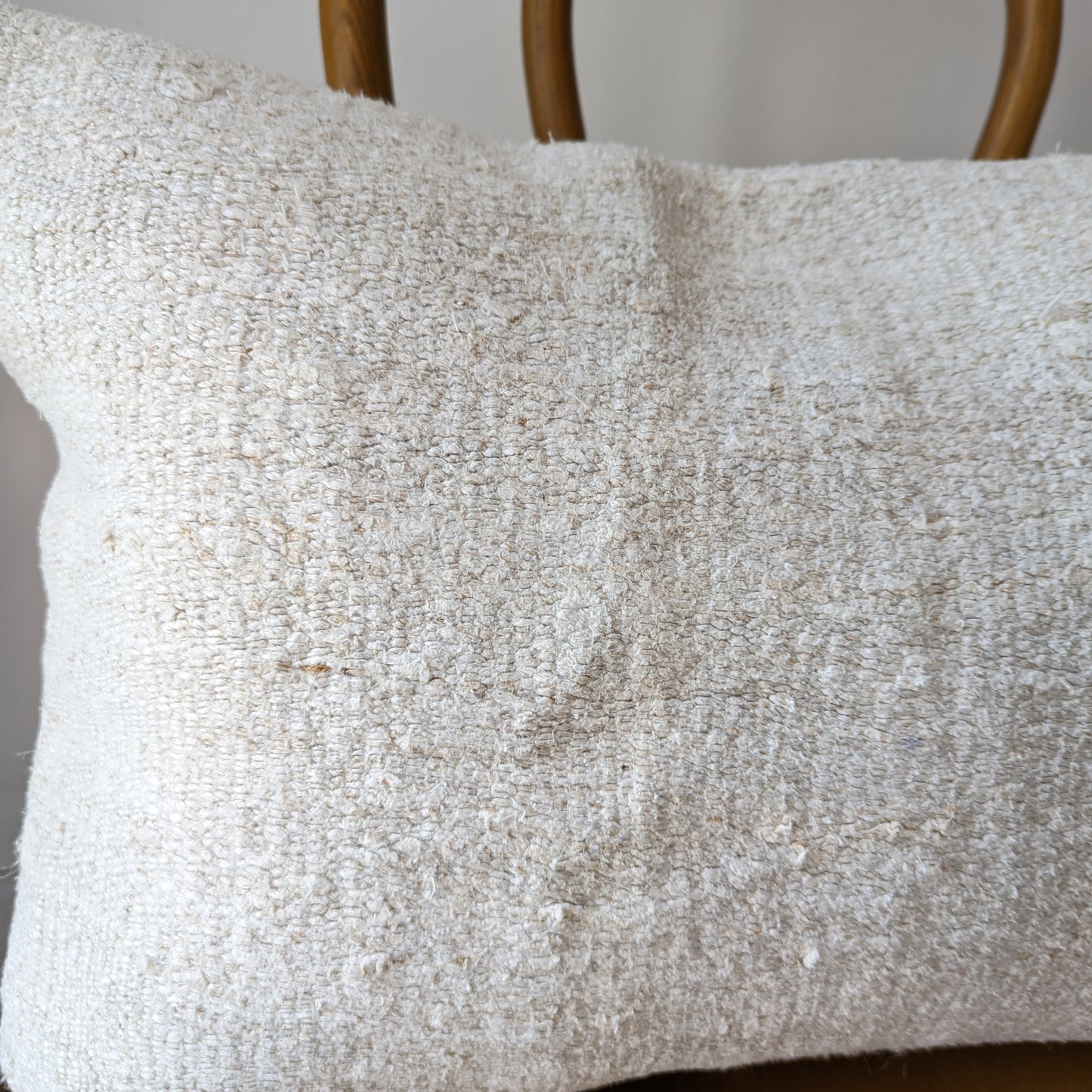 Recycled Kilim Rug Hemp Pillow