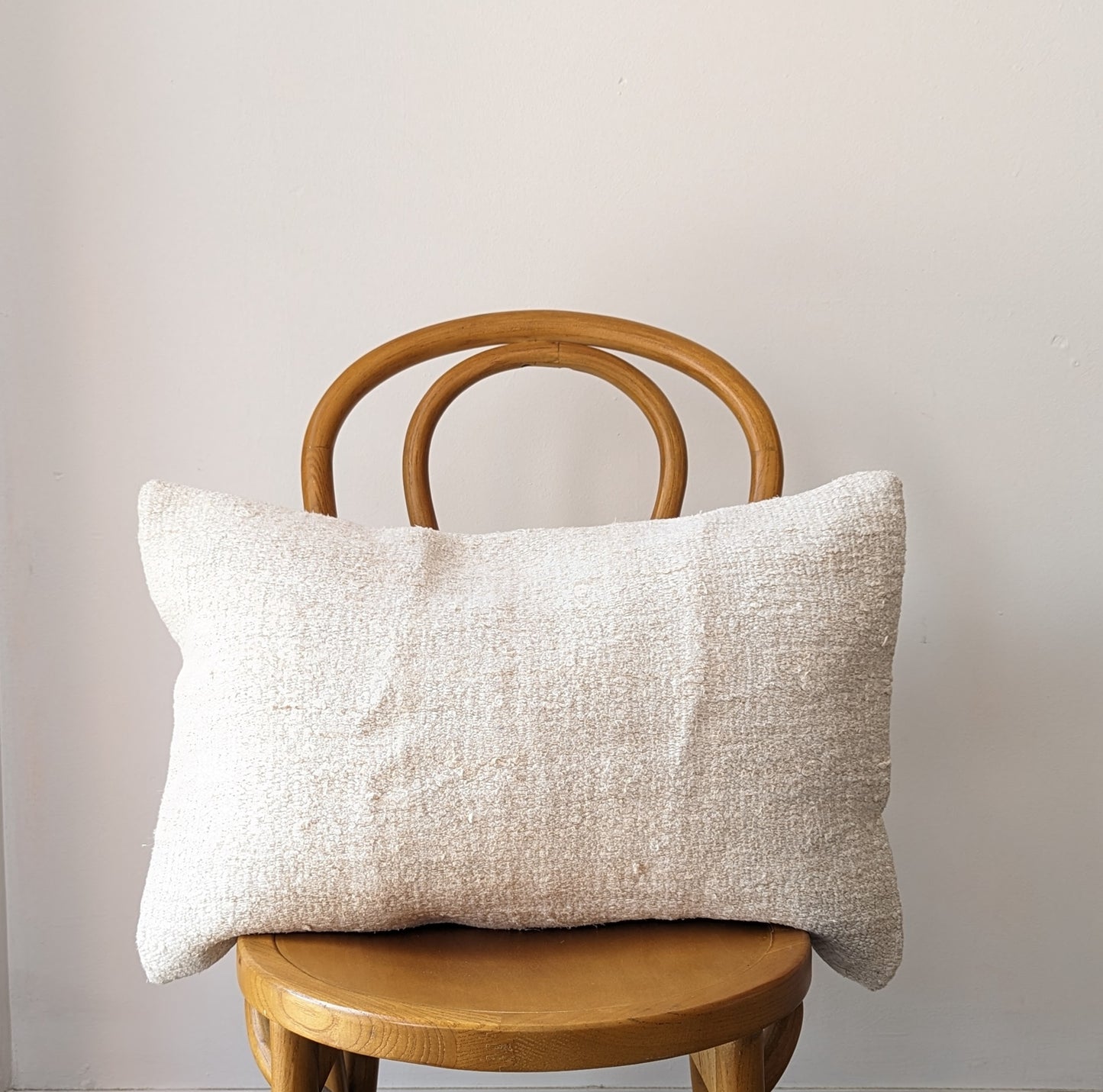 Recycled Kilim Rug Hemp Pillow