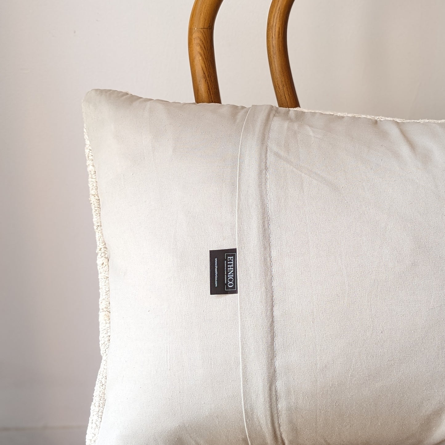 Recycled Kilim Rug Hemp Pillow