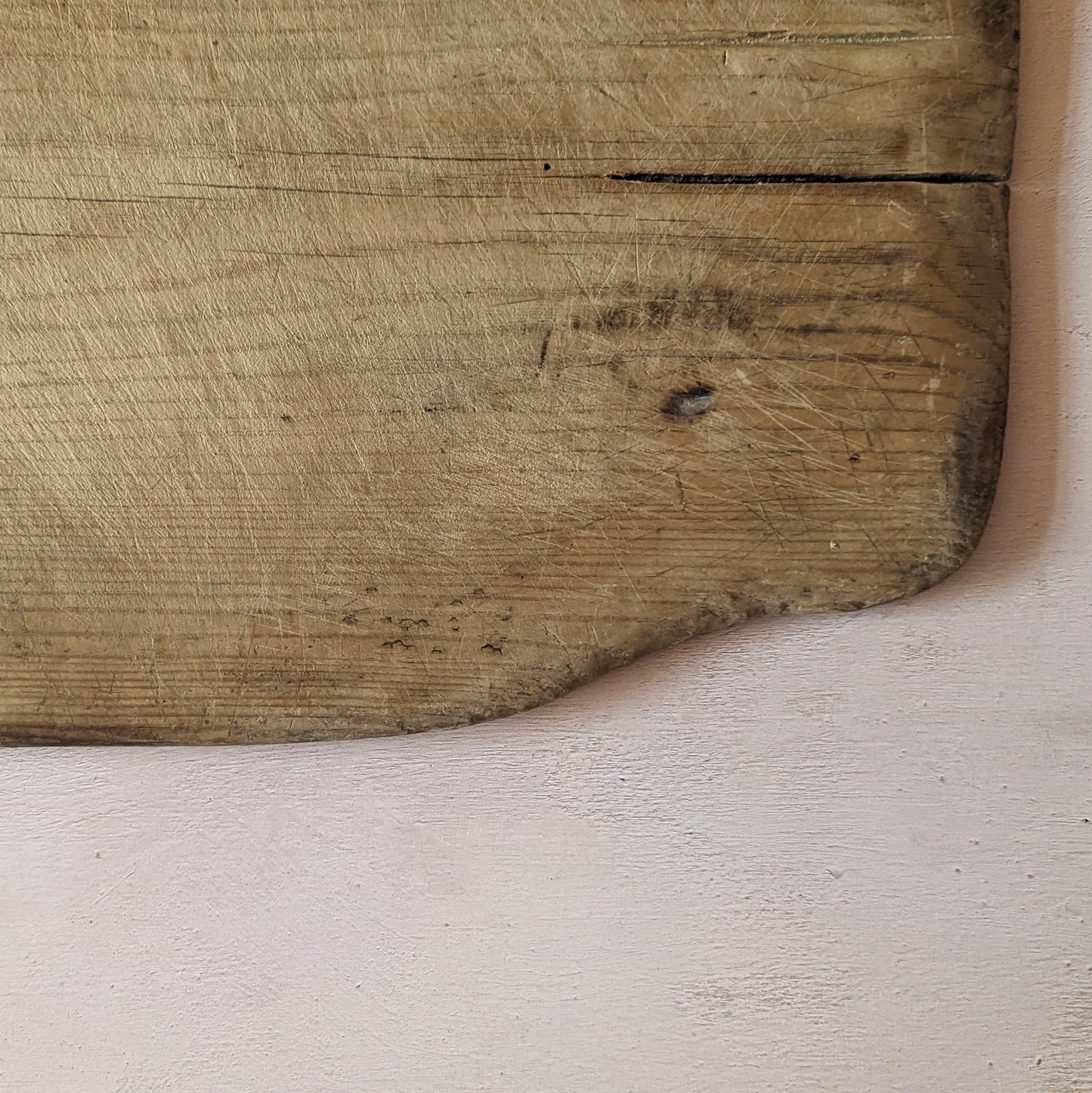 Primitive Antique Wood Bread Board