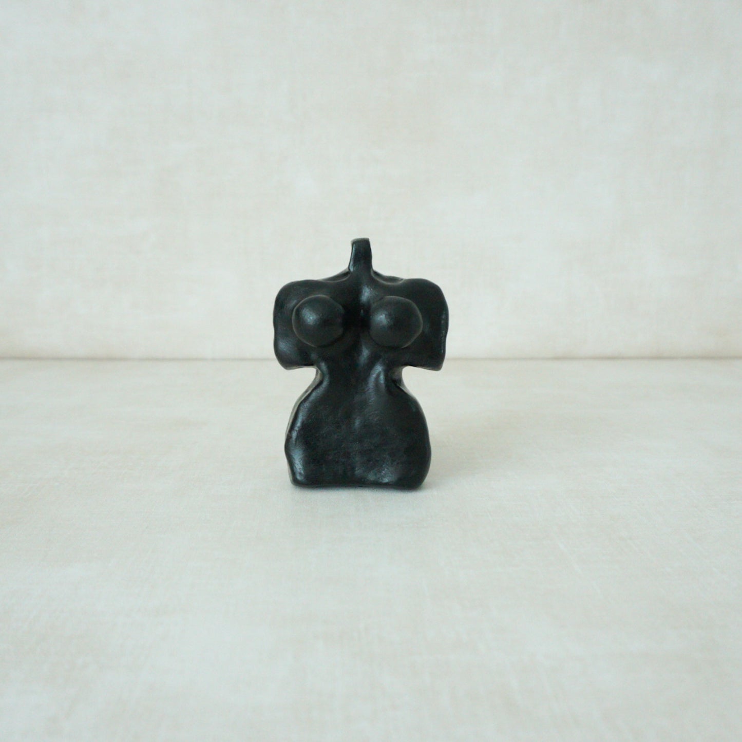 Female Form Handmade Clay Sculpture