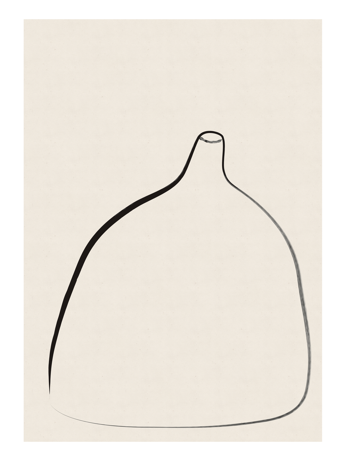 Vase Minimal Still Life Art Print