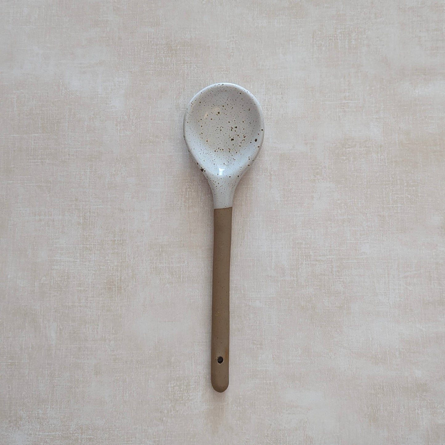 Speckled Ceramic Spoon