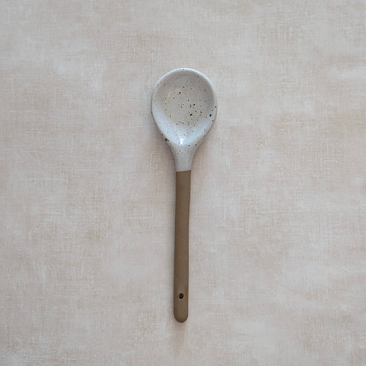 Speckled Ceramic Spoon