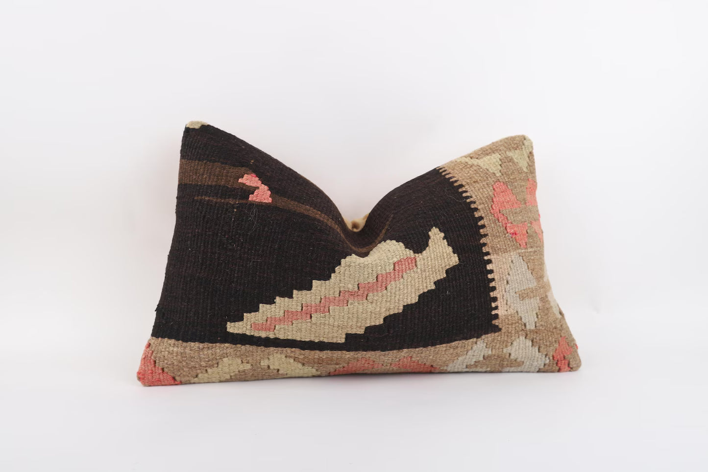 Cassia Vintage Kilim Lumbar Pillowcase 12x20