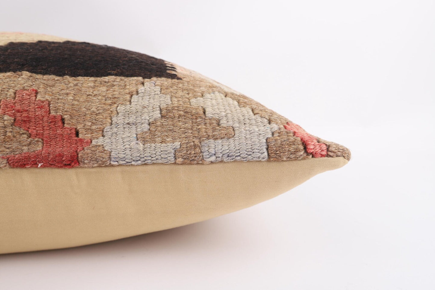 Cassia Vintage Kilim Lumbar Pillowcase 12x20