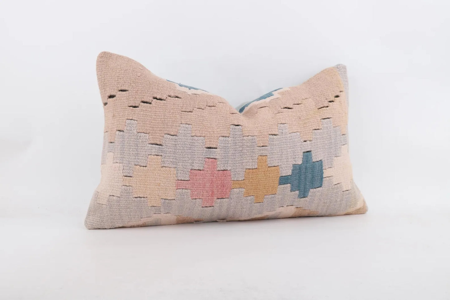 Damara Vintage Kilim Lumbar Pillowcase 12x20