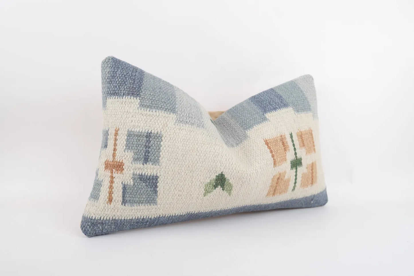 Elara Vintage Kilim Lumbar Pillowcase 12x20