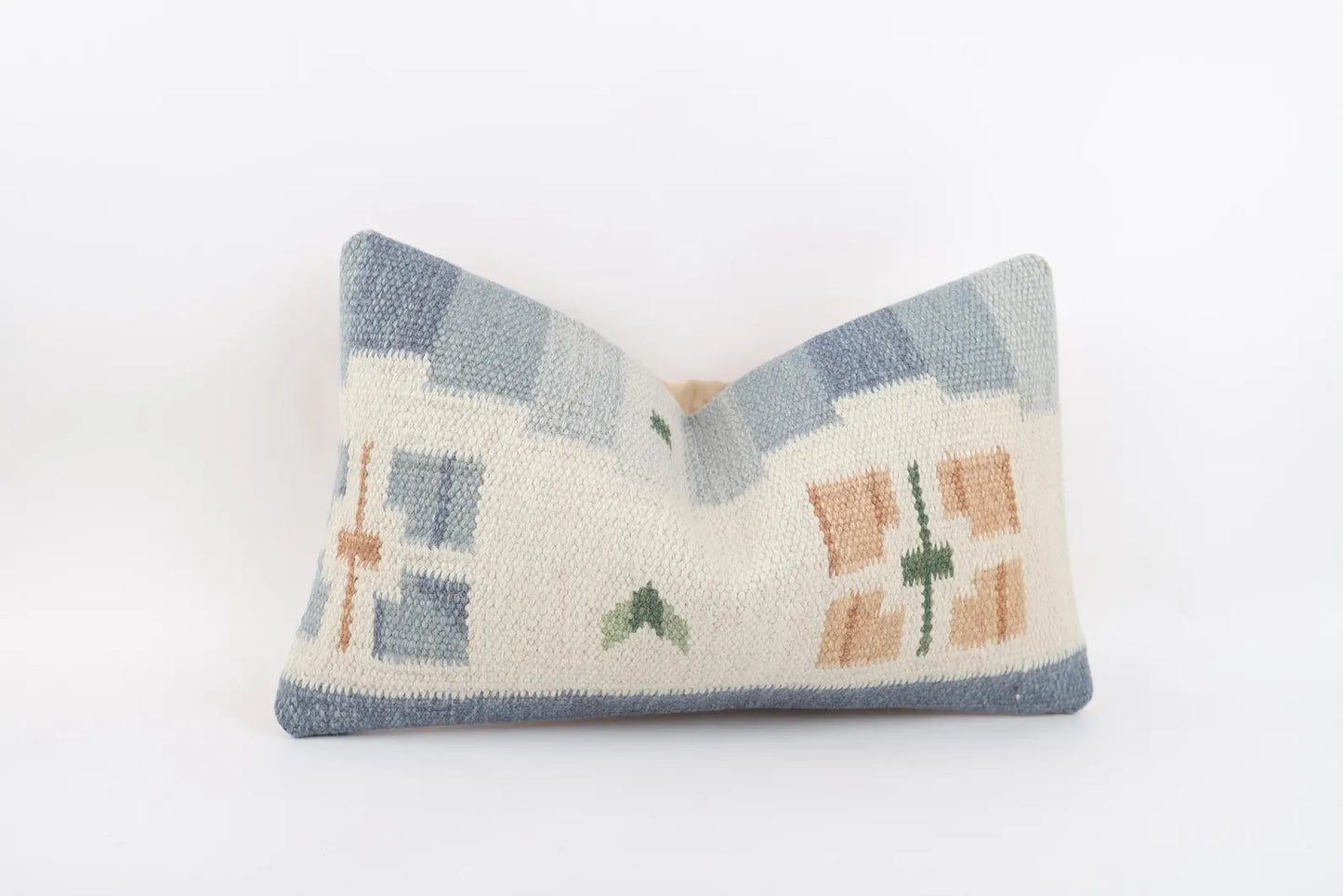 Elara Vintage Kilim Lumbar Pillowcase 12x20