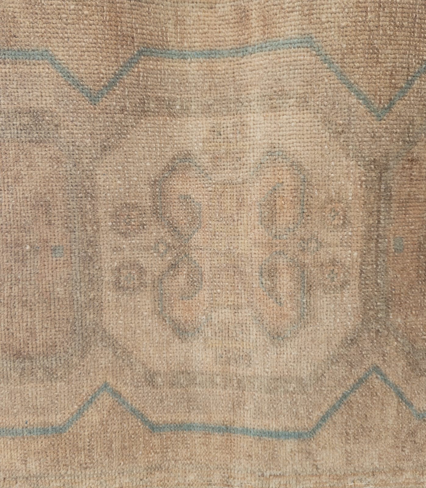 Nomad Turkish Rug Handmade Faded Wall Hanging