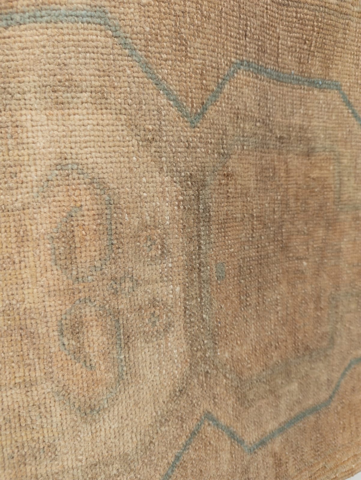 Nomad Turkish Rug Handmade Faded Wall Hanging