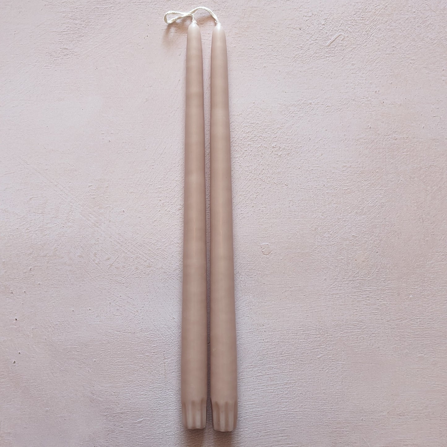 Hand Dipped Taper Candle Pair