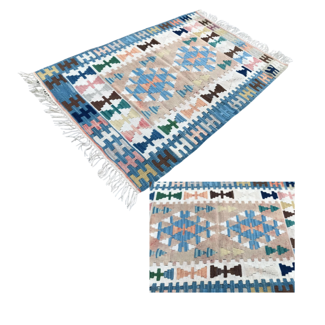 Soraya Vintage Handwoven Turkish Rug, Multicoloured 2x4