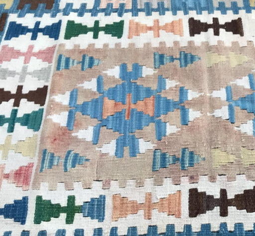 Soraya Vintage Handwoven Turkish Rug, Multicoloured 2x4