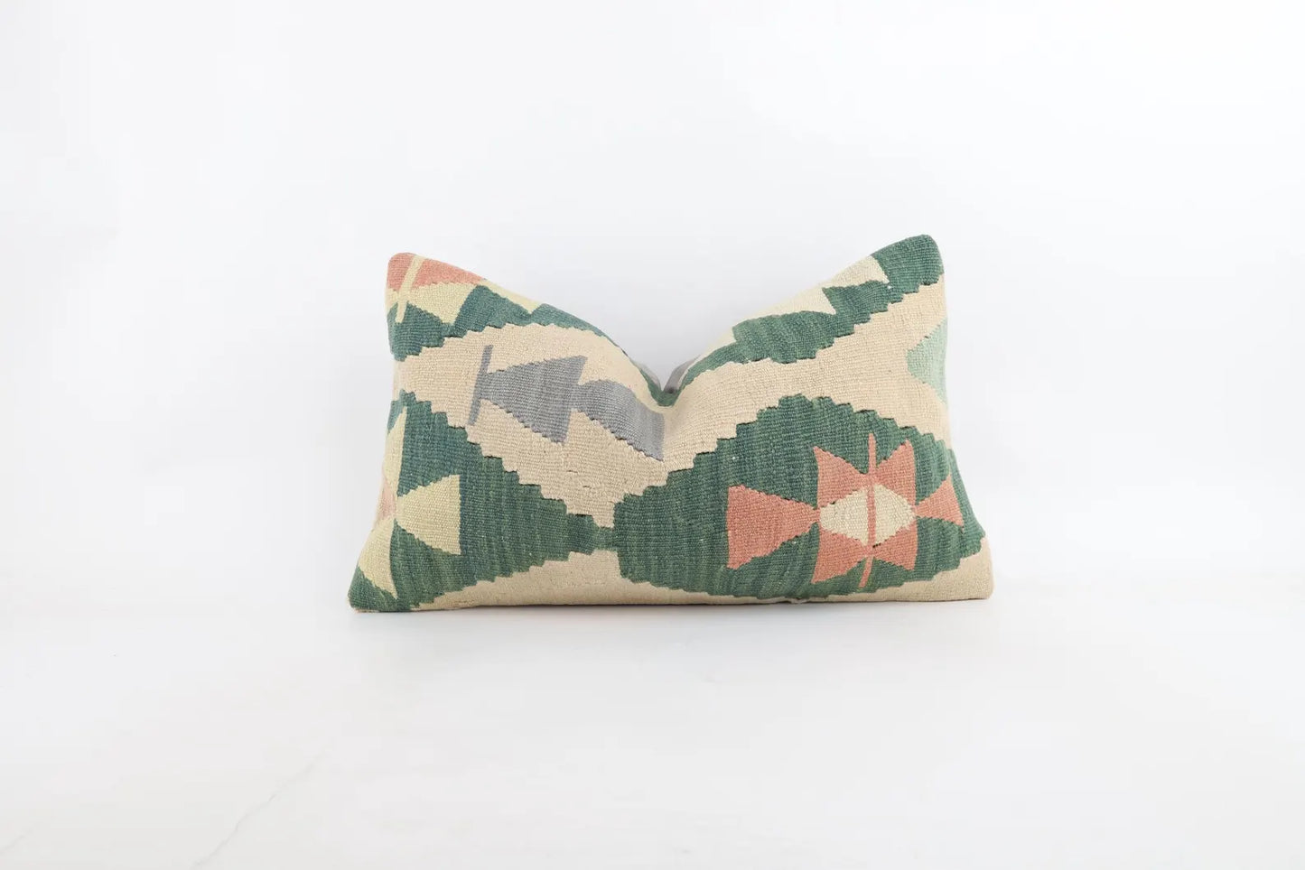 Venitia Vintage Kilim Lumbar Pillowcase 12x20