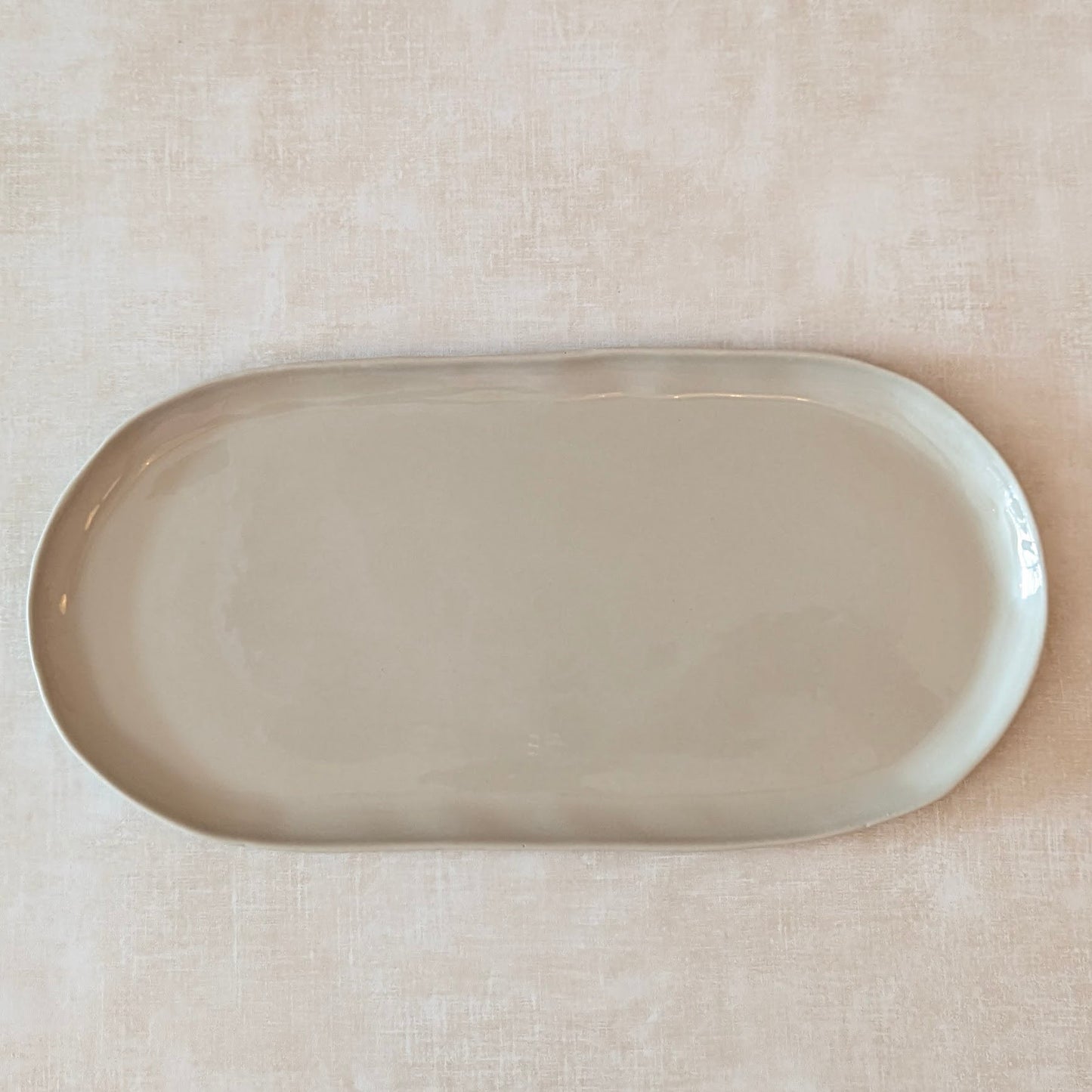 Organic Shaped Oval Platter