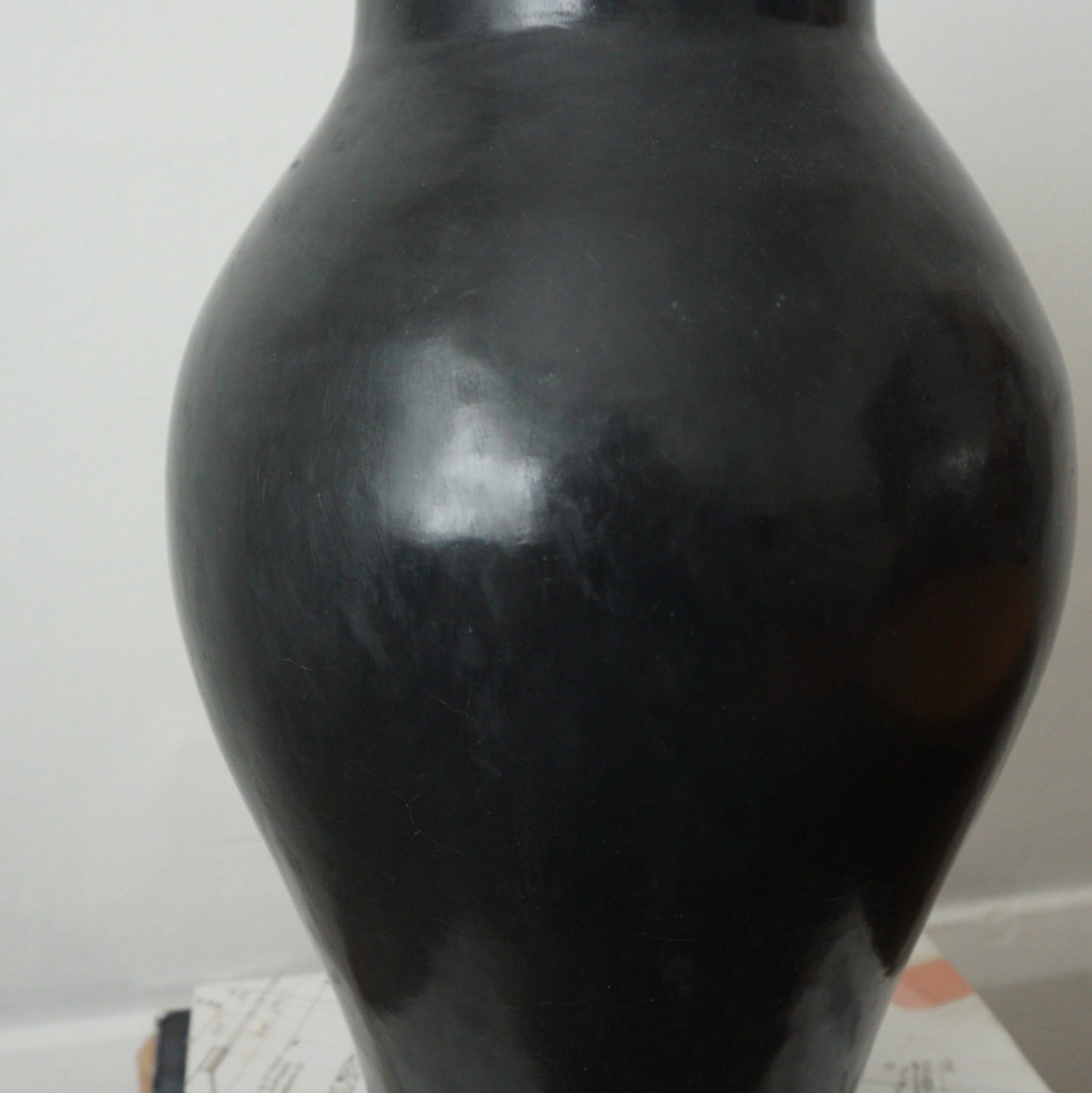 Large Tadelakt Handmade Vase