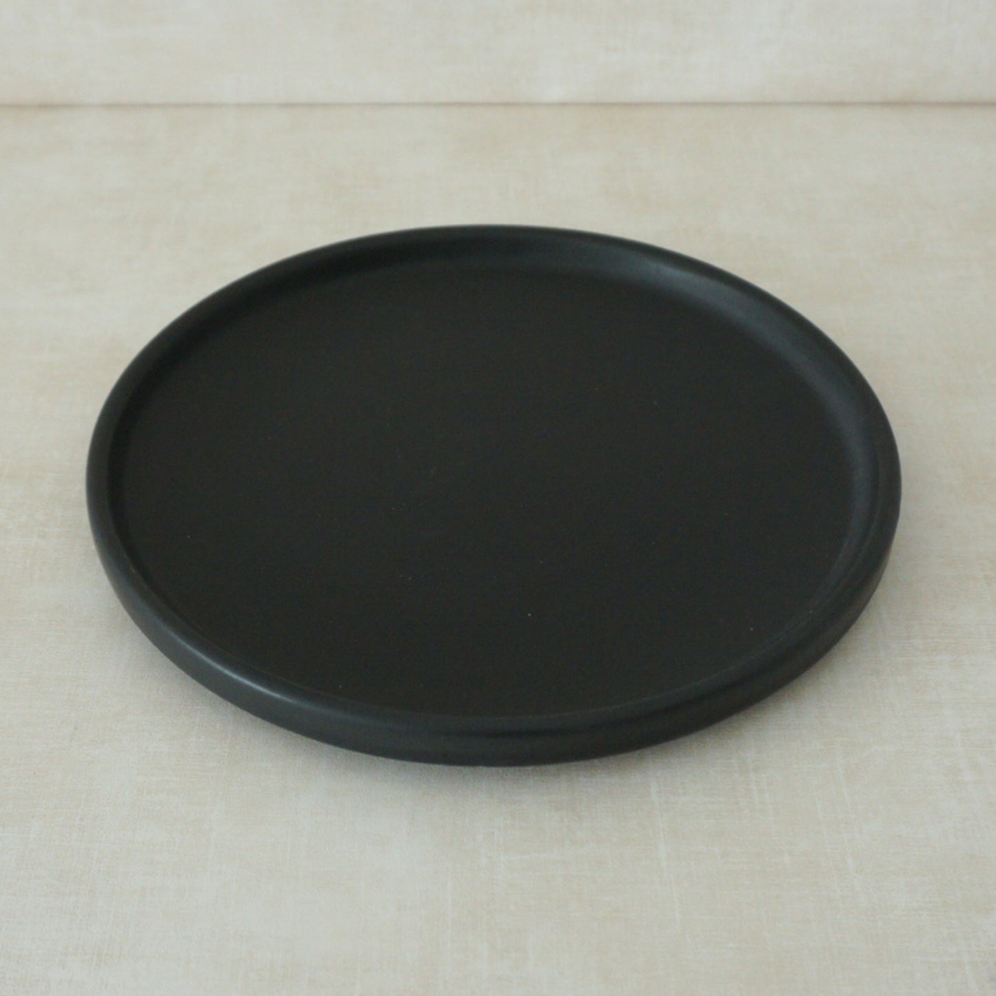 Kanso Black Ceramic Side Plate