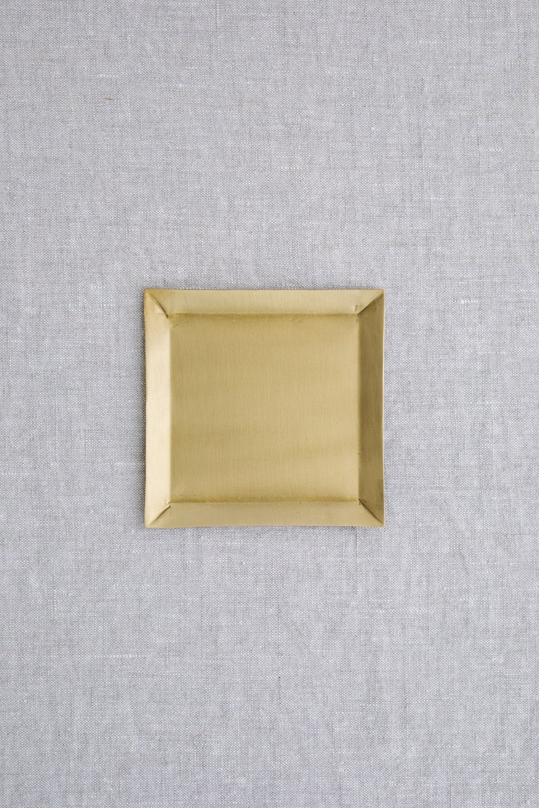 Small Brass Square Tray
